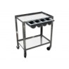 Carrello inox