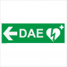 Cartello direzionale DAE