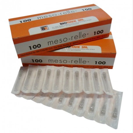 Conf. 100 pz. aghi mesorelle mm. 12 30g am30g